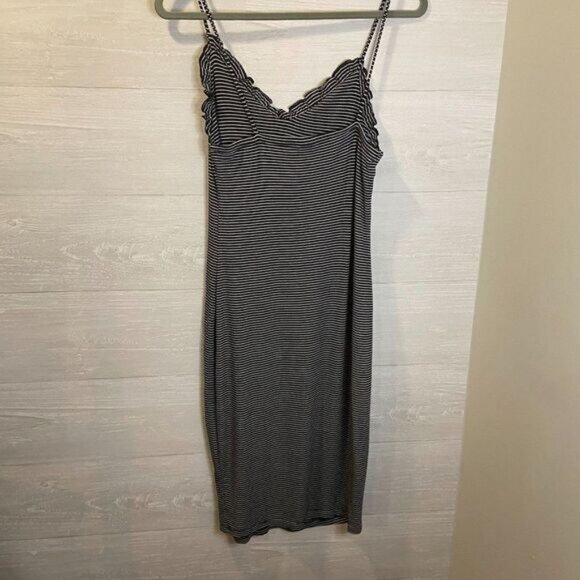 Sexy Spaghetti Strap Tank Dress Basic Backless Bodycon Mini Dress - Picture 4 of 7